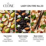 Lady on Fire No. 23 - The CLONE Store Black Opium